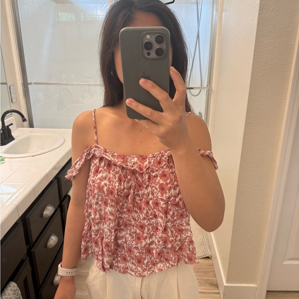 Floral Pink Women's Top